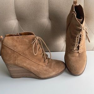 Lucky Brand Wedge Booties